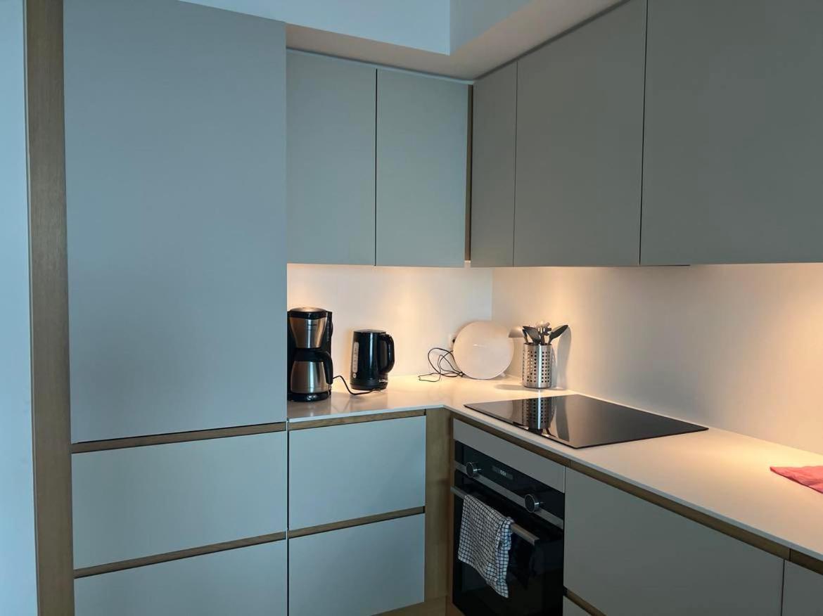26-Etage Lejlighed Med Utrolig Havudsigt Århus Extérieur photo