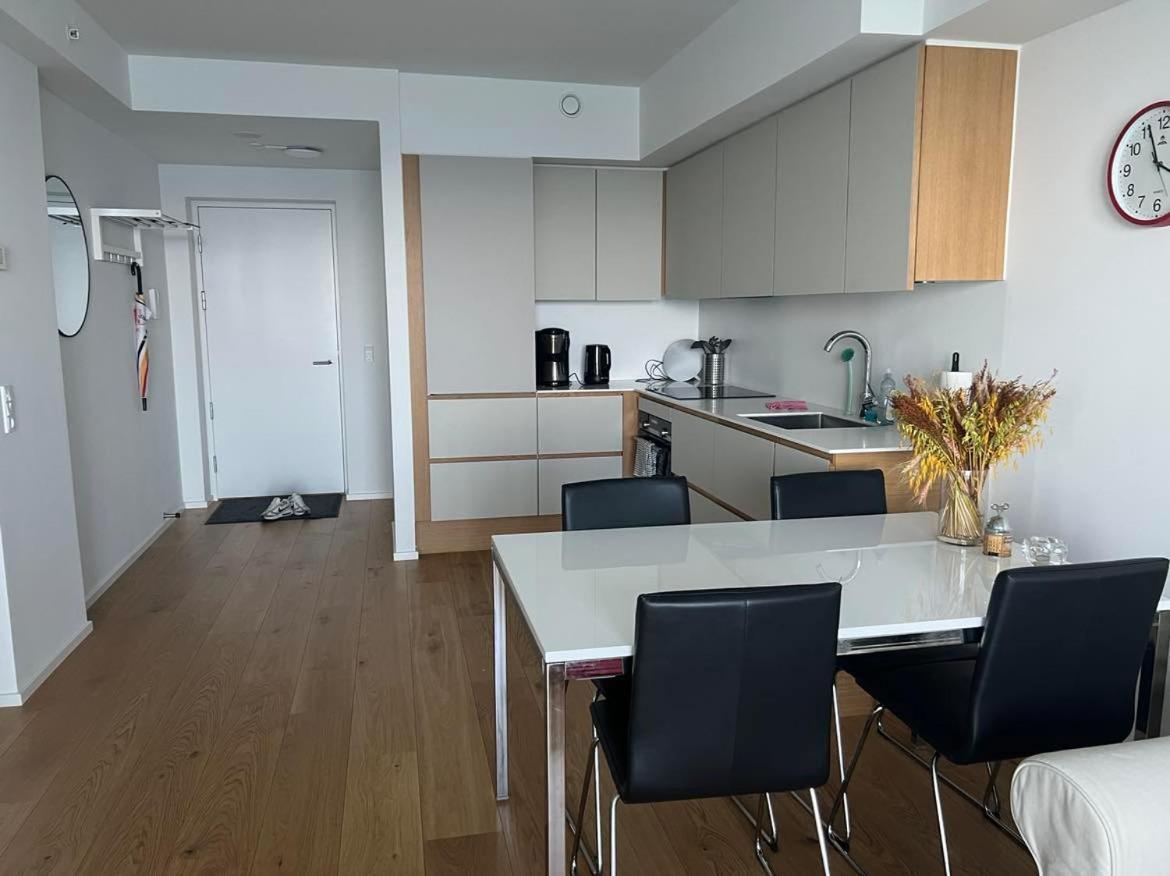 26-Etage Lejlighed Med Utrolig Havudsigt Århus Extérieur photo