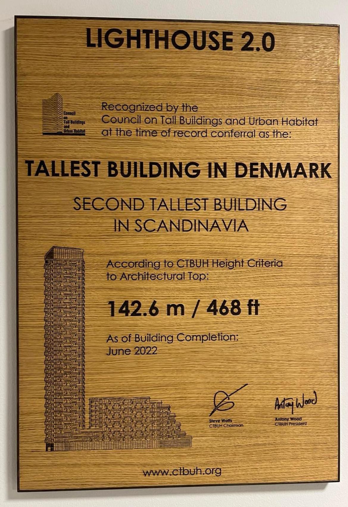 26-Etage Lejlighed Med Utrolig Havudsigt Århus Extérieur photo