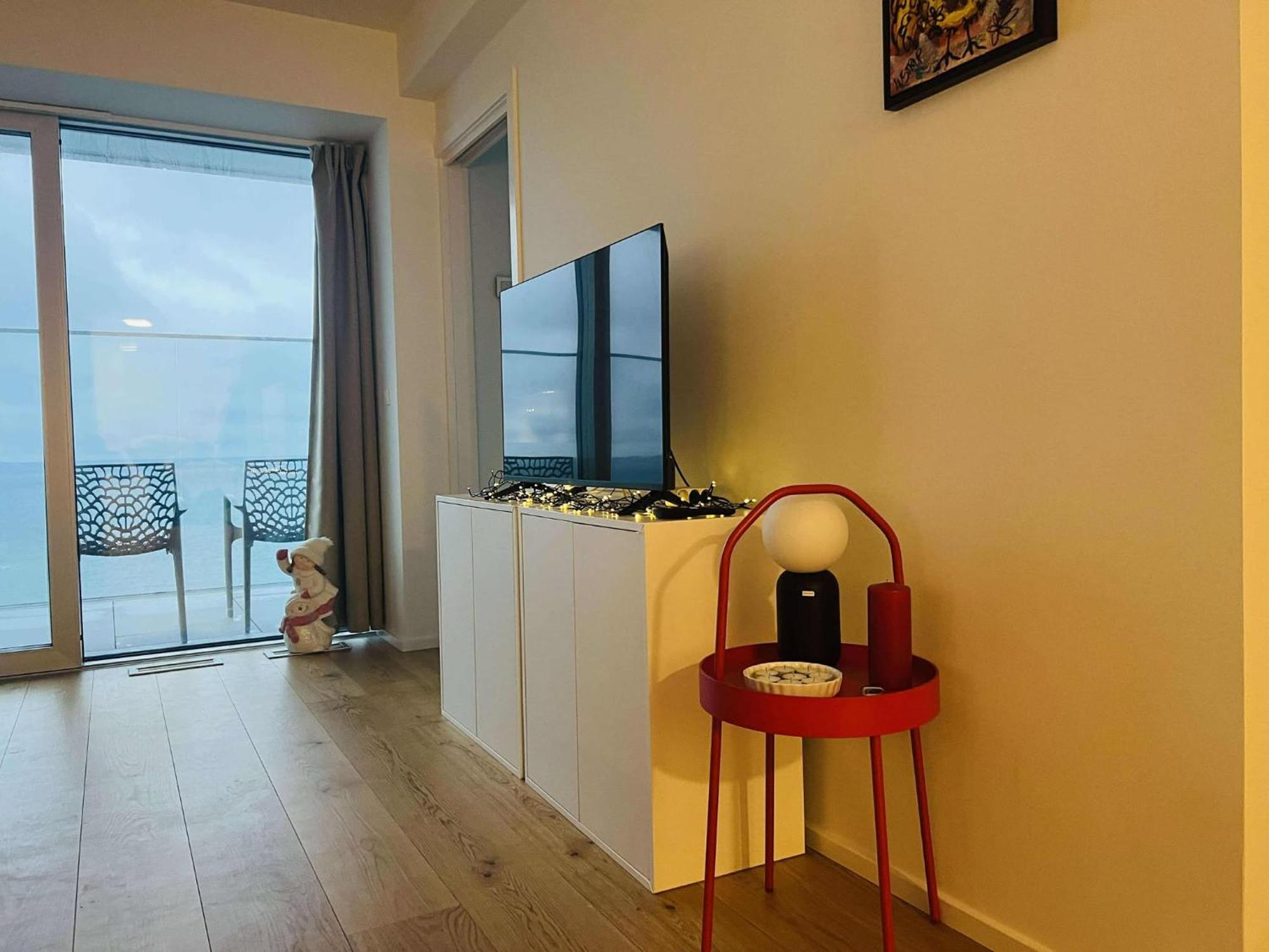 26-Etage Lejlighed Med Utrolig Havudsigt Århus Extérieur photo